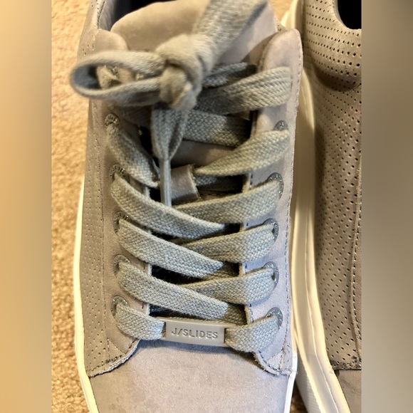 JSLIDES Low Cut Platform Suede Sneaker - Picture 8 of 16